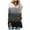Gray, variant on Aueoeo Womens Winter Casual T-Shirts Long Sleeve V Neck Tunic Tops Plus Size Tops Loose Comfy Tee Shirt Blouse