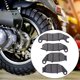 thumbnail image 2 of 4pcs Motorcycle Front Rear Brake Pad Replacement Parts Compatible for Vento Screamer 250cc Models, 2 of 12