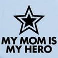 thumbnail image 2 of CafePress - My Mom Is My Hero Infant Bodysuit - Baby Light Bodysuit, Size Newborn - 24 Months, 2 of 4