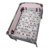 Baby Trend Trend-E Nursery Center Playard with Mobile and Lay-Flat Bassinet - Female - Starlight Pink - Pink
