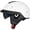 Gloss White Large, variant on Dot Approved, Retro N Protective Helmet, Adjustable Vis Design Sun Shield, Lightweight, Durable, Portable, User-friendly, Compact, Scooter, Motorcycle, Half, Men, Women, Mf08