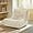 Beige, variant on 35.8'' X 41.3'' Armless Fireside Chair, Oversized Soft Sherpa Fabric Floor Lounge Sofa Couch, Comfy Single Lazy Sofa, Leisure Bean Bag Chair for Living Room, Bedroom, Office, Apartment
