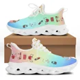 thumbnail image 1 of Zapatos de enfermería con estampado médico para mujer, zapatillas deportivas suaves con cordones, informales, para exteriores, envío gratis, 1 of 6