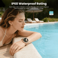 thumbnail image 6 of Smart Watch for Women Android/iPhone Devices, IP68 Waterproof Fitness Tracker with Bluetooth Answer/Make Calls, Activity Pedometer/100+ Sports Modes, Perfect Gift, 6 of 6