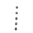 thumbnail image 2 of Garden Rain Chains 1M Bird Bath Aluminum Rain Collectors Cups Water Bottom Chain plum bossom, 2 of 8