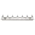 thumbnail image 6 of Nuvo 60-3283 - Ballerina - 7 Light  48"  Vanity  w/ Frosted White Glass, 6 of 8