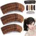 thumbnail image 1 of Almohadilla invisible para el cabello esponjoso, clip para el cabello falso invisible, clip para el cabello natural para volumen, herramienta de inserción de peinado, volumen esponjoso, almohadilla pa, 1 of 6