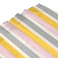 thumbnail image 4 of YFYANG Waterproof Bathroom Shower Curtain, Geometric Stripe Pattern Shower Curtain Set with Hooks, Home Bathroom Tub Decor - 72 "x72", Iron Hooks, 4 of 6