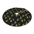 thumbnail image 2 of Balery Bee Floral Printed Christmas Tree Skirt , Merry Christmas Party Christmas Tree Decoration,Adjustable Tree Skirt-30", 2 of 8