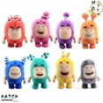 thumbnail image 2 of HATCHEL Anime Oddbods 18cm Dibujos Animados Fusible Figura Juguetes Zeke Jeff Peluche Muñecas De, 2 of 4