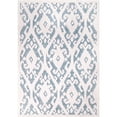 thumbnail image 2 of Carolina Weavers  Boucle Toscana Ikat High Low Indoor Outdoor Area Rug 9'x13' - Off-White, 2 of 5