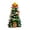 C, variant on Tabletop Christmas Tree Handmade Stems with Pom-Pom Pearl Star Treetop Santa Claus Ornaments Finished Multicolor Xmas Decor Exquisite Craft for Holiday Home Party Celebration 9.8Inch