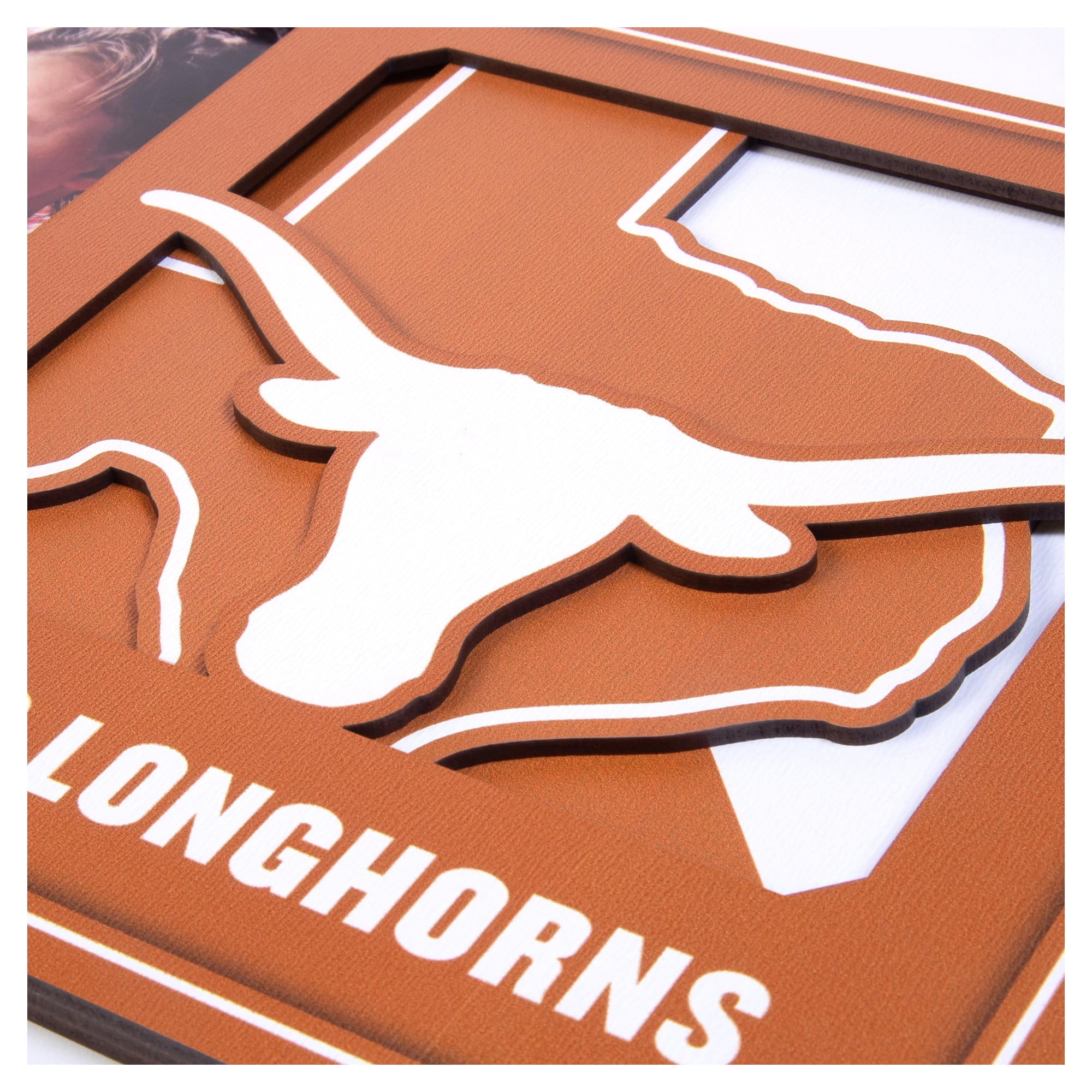 IDNA Texas Longhorns 3D Logo Series Picture Frame