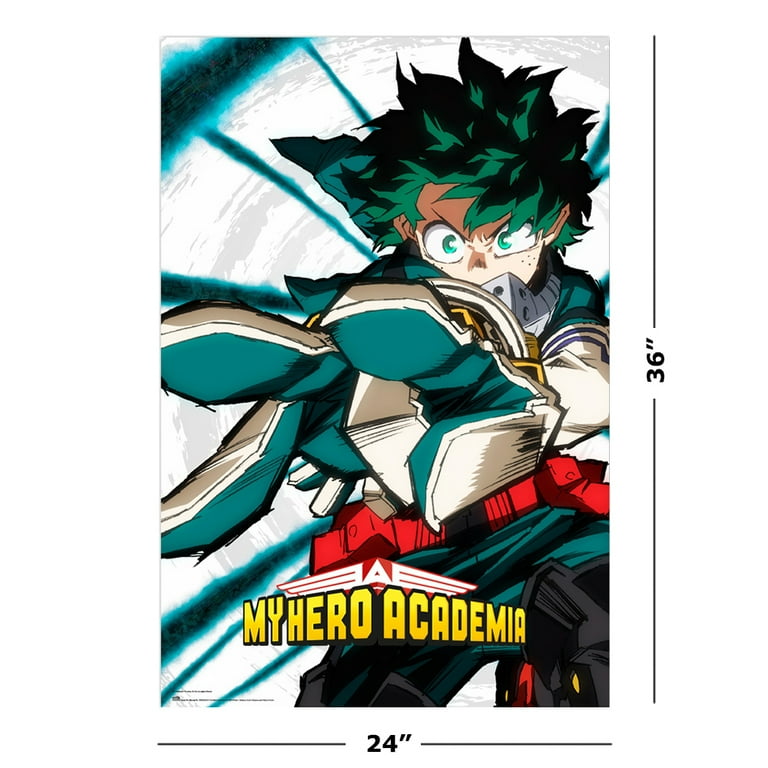 My Hero Academia - Manga / Anime Poster (Izuku Midoriya) (Size: 24