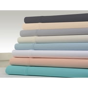 Kathy Ireland 1200 Thread Count 6 Piece Cotton Rich Sheet Set - 6 Colors - White - Queen