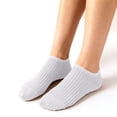 thumbnail image 2 of Gsakboxl Under $5 Womens Socks 1 Pair Women Cotton Low Cut No Show Socks, Casual Lightweight Invisible Non-Slip Ankle Socks for Daily Use, 2 of 4
