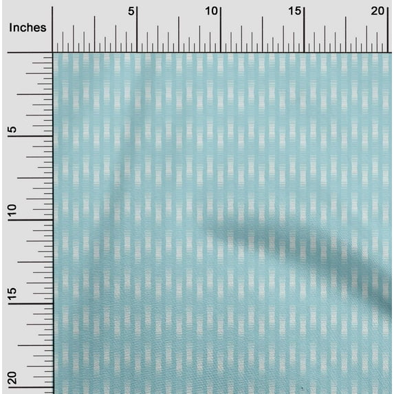 oneOone Viscose Jersey Fabric Stripe Geometric Fabric Prints by Yard 60 Inch Wide