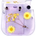 thumbnail image 2 of Transparente Para Cámara Compatible Con Instax Polaroid Mini11/9/8 Funda Transparente Daisy Babysbreath Bolsa De Almacenamiento Para Cámara Eigraketly HA039882-04, 2 of 6