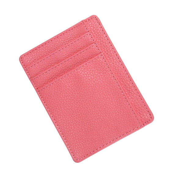 WEUVEB Woman's Wallet Pink Simple Style 1Pcs