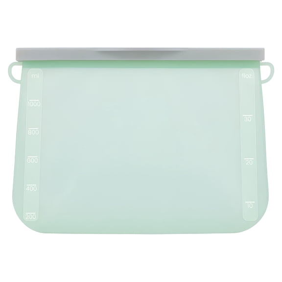 ACDANC Reusable Gallon Freezer Bags,BPA Free Silicone Leakproof Food Storage Bags Vegetable Fruit Organization Containers for Fridge Kitchen Home
