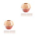 thumbnail image 2 of Clips de papel redondos Sidaley con caja de almacenamiento soporte dispensador organizador 2piezas color Oro rosa, 2 of 6