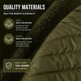 thumbnail image 5 of Mens Sherpa-Lined Hooded Puffer Jacket (Sizes, S to 2XL), 5 of 8