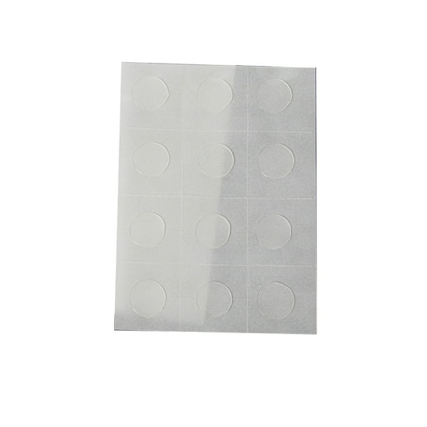 Yuarrent Pegamento Punto Único Empaque de joyería Adhesivo Sello de cera Pegatinas Ventana Colgante Decoración Accesorios Cinta móvil Rodillo Kits de decoración para fiestas 13mm20 Granos Yuarrent HA047885-02