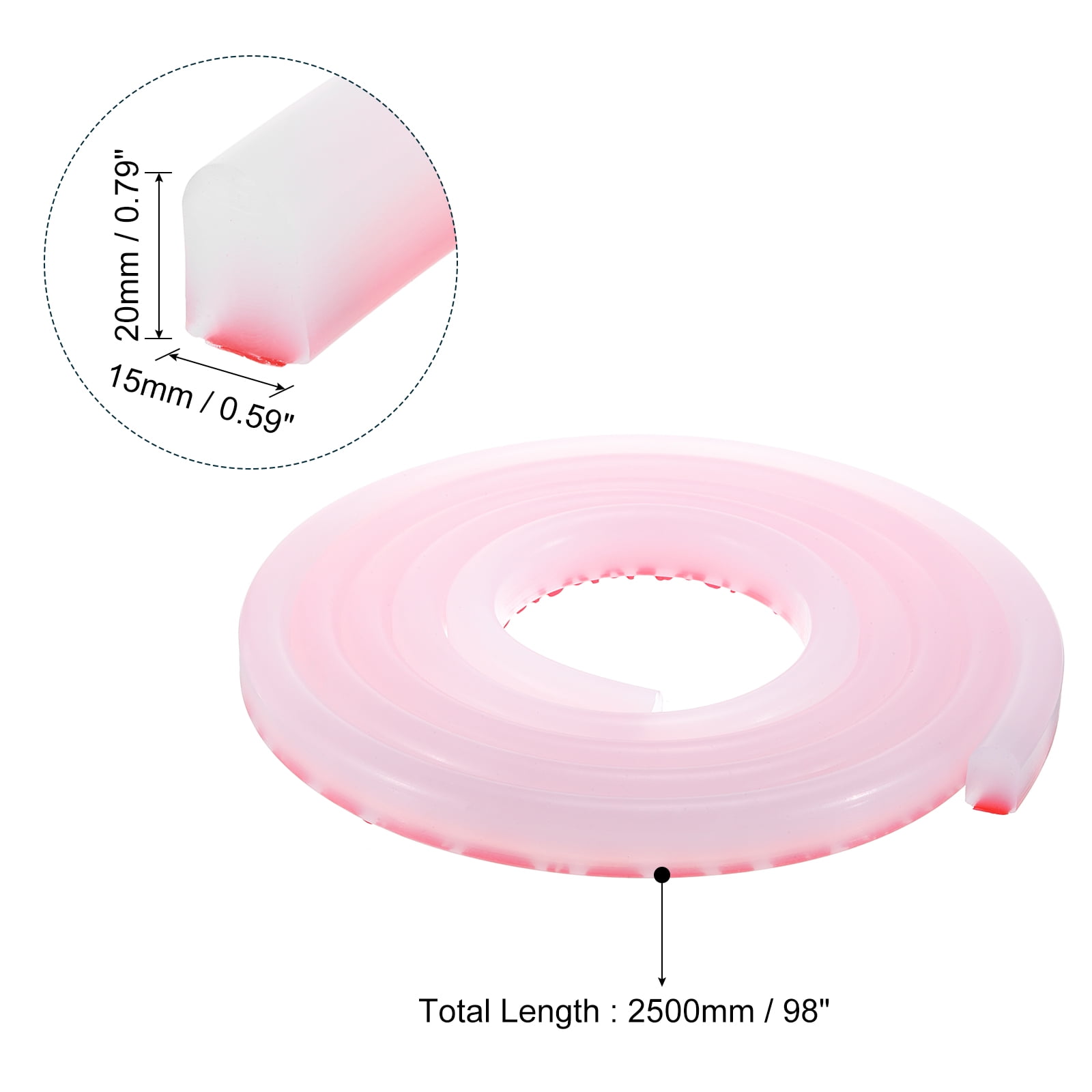 REGALWOVEN Collapsible Shower Barrier Stopper U-shape Water Guard Blocker for Wet and Dry Separation Clear 98 inch