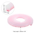 thumbnail image 2 of REGALWOVEN Collapsible Shower Barrier Stopper U-shape Water Guard Blocker for Wet and Dry Separation Clear 98 inch, 2 of 6