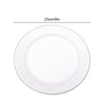 thumbnail image 4 of 10 Pieces Paper Round Plates Birthday Supplies Camping Birthday Dinnerware Set Stackable Hiking Backpacking Tableware Campers Accessories 9 Inch, 4 of 5