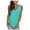 Mint Green, variant on Scyoekwg Womens Sleeveless Tank Tops Summer Solid Color Tops Causal Loose Fit Camisole V-Neck Tank Tops Vest Comfortable Yellow XL(10)