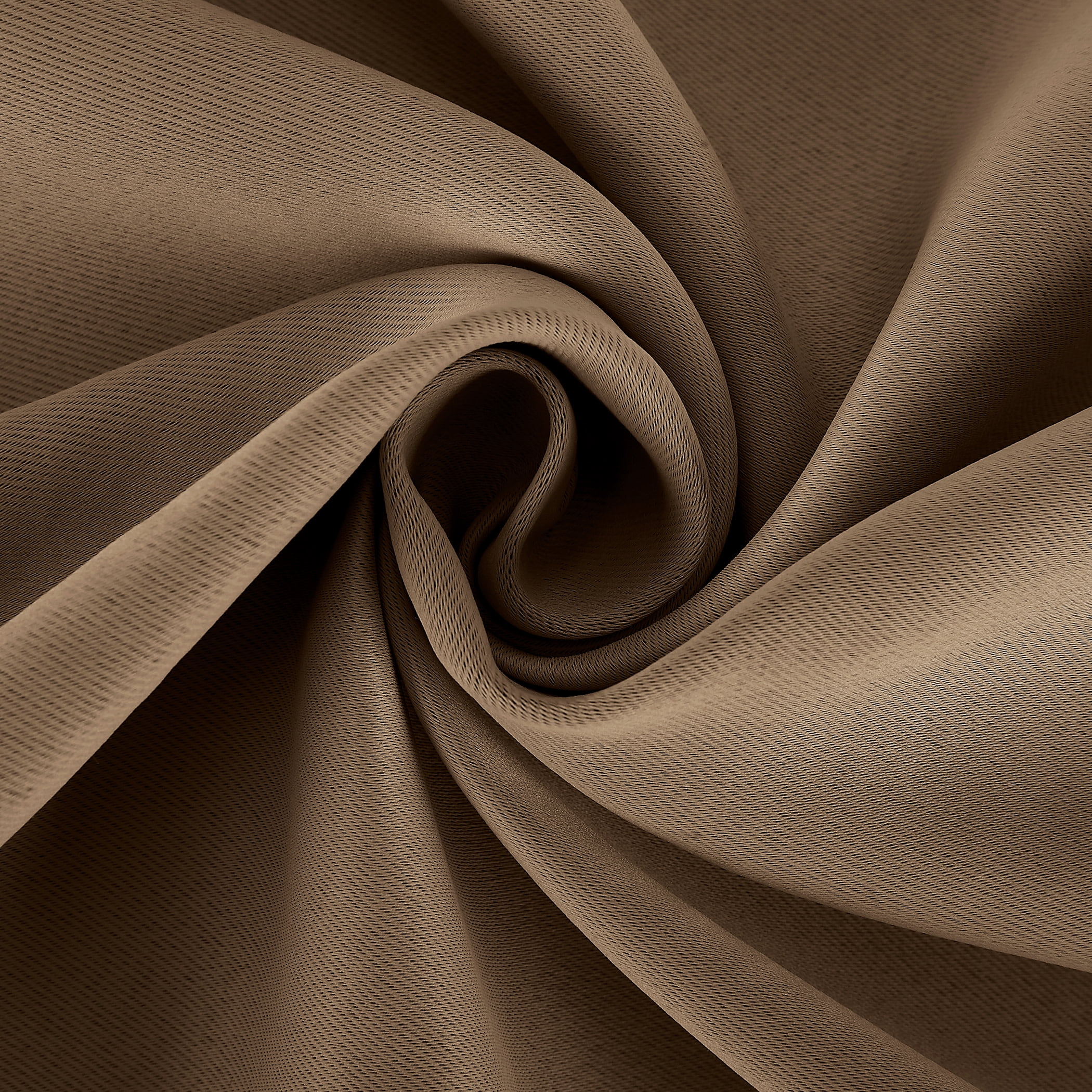 Sun Zero Nolan 1-Piece Energy Saving Blackout Grommet Curtain Panel, 40"X54", Barley