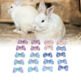 thumbnail image 4 of Cuerda para el pelo con lazo para mascotas moda cómoda no es fácil de usar cabeza de flor con lazo para mascotas pequeñas para conejo para mascotas pequeñas ANGGREK Otros, 4 of 8