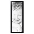 thumbnail image 2 of ArtToFrames 13" x 35" Satin Black Picture Frame, 13x35 inch Black Wood Poster Frame (WOM-1451), 2 of 8