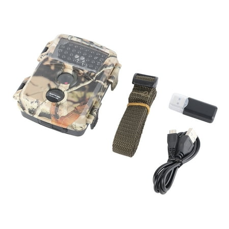 Mini Trail Game Camera 12Mp 1080P Outdoor Camera With Night Vision For Wildlife Watching
