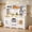 White & Gold, variant on Reasea Play Kitchen for Kids, Wooden Kids Kitchen Playset with Realistic Lights & Sounds, Toy Kitchen Set with Smart Storage & Fun Accessories, Gift for Ages 3+, Pink