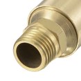 thumbnail image 4 of Unique Bargains M8x1 Male Thread 1.5ml Brass Grease Oil Cup Cap 2Pack, 4 of 5