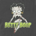 thumbnail image 2 of Men's Betty Boop Halloween Zombie Logo  Graphic Tee Charcoal 2X Large, 2 of 5