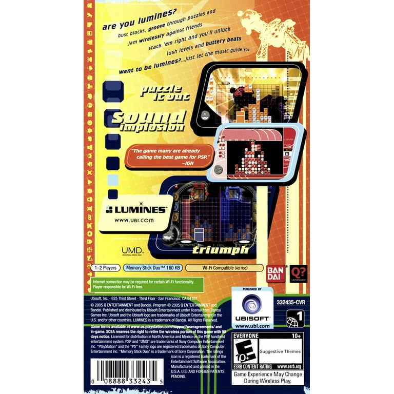 lumines - sony psp - Walmart.com