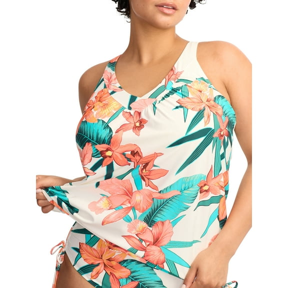 Coco Reef Juniors Core Tropical-Print T White 38C