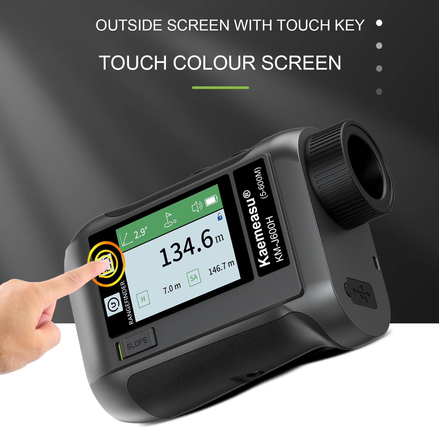Rangefinders,/ 1200m / Usb Reable With Screen 6.5x Usb Adben Screen 6.5x 1200m / 1500m Lcd Screen / 800m / With Slope Function 600m / 800m / 1500m Distance With Lcd Laoshe