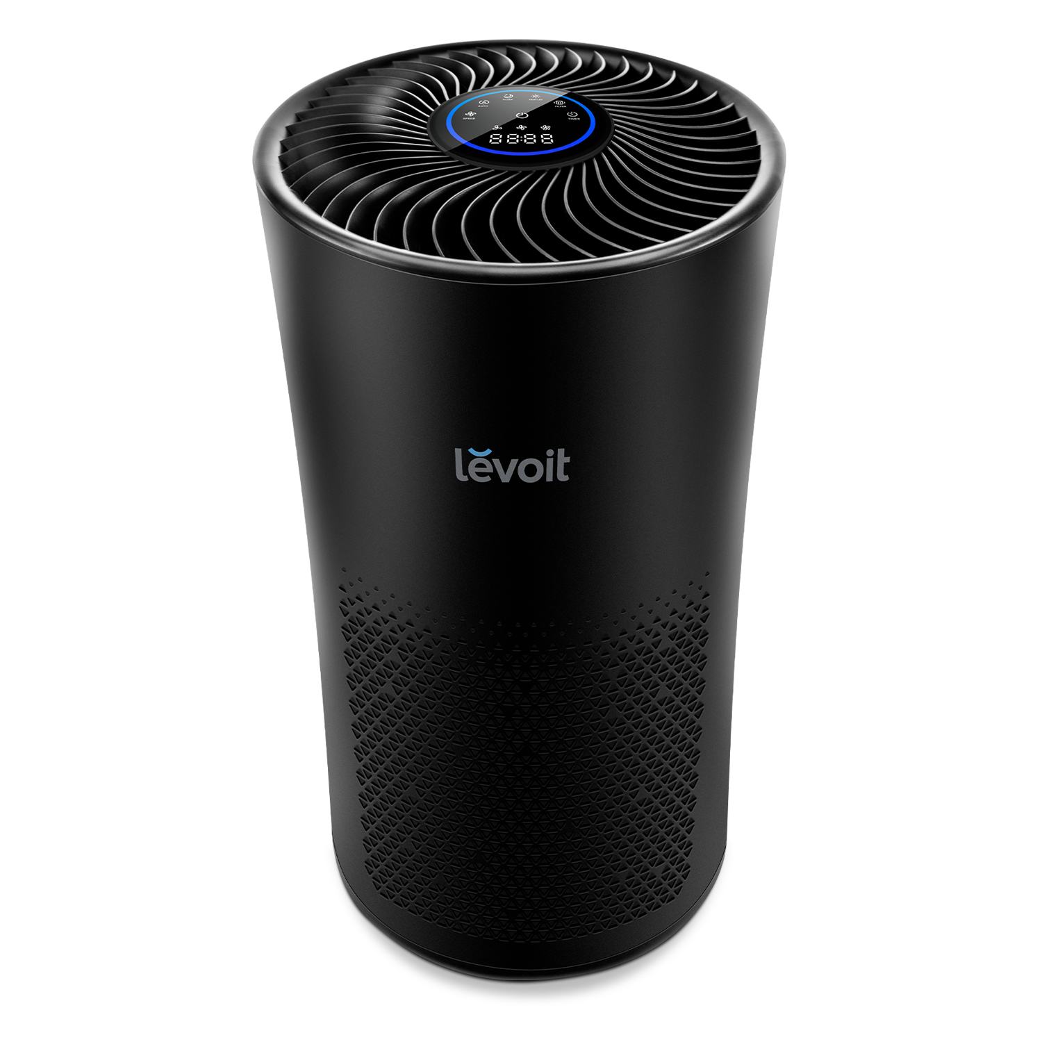 Levoit Tower True HEPA Air Purifier for Home, Large Room, 538 sq ft, Black