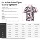 thumbnail image 5 of Balery Lilies Flowers Camisas hawaianas de manga corta para hombre, camisas playeras de corte holgado, camisas de vacaciones con botones,3X-Large, 5 of 7