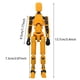 thumbnail image 2 of 1 Juego de Robot móvil multiarticulado 13 Robot de actividad de cuerpo completo maniquí impreso 3D móvil multiarticulado juego para padres e hijos, 2 of 8