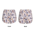 thumbnail image 3 of Rateoe cartoon mouse Printed 2 in 1 Women's Workout Shorts for Athletic Gym Running Shorts with Phone Pockets-Medium, 3 of 7
