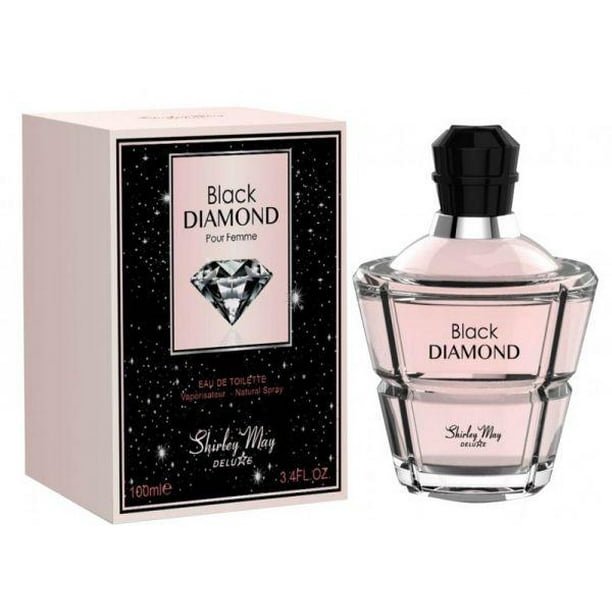 Black Diamond for Women EDT 100 ML (3.4 oz) by Shirley May (BOTTLE WITH VELVET POUCH) - Walmart.com