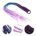 thumbnail image 3 of Extension Queue de Cheval Violet Clair 1Pcs 23.6x2.8x0.3In Soie Haute Température, 3 of 5