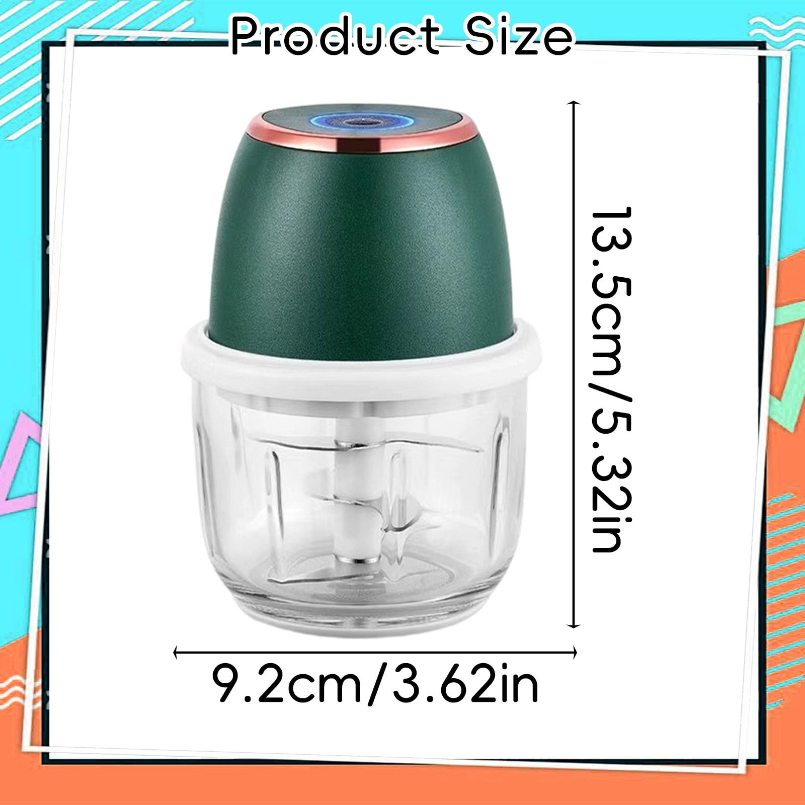 2026 New Garlic Chopper, Vegetable Chopper Processor,Portable Rechargeable Cordless Chopper for Onion, Meat & 350ml – User-Friendly, Compact, and Multi-Functional,mini blender,electric garlic chopper