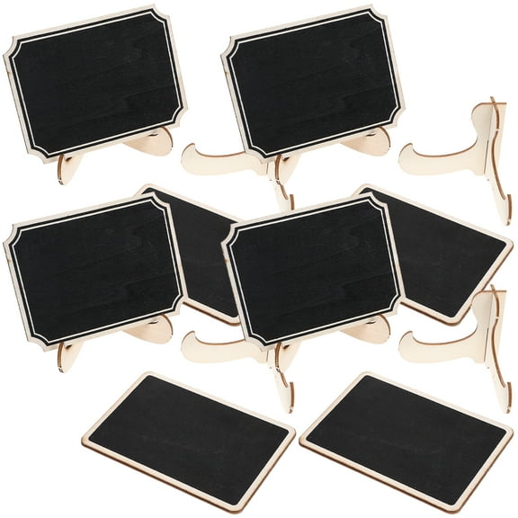 unbranded  20 Pcs Home Drawing Board Restaurant Display Hanging Chalkboard Signs