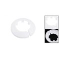 thumbnail image 1 of White 35mm Pipe Collar Pp Radiator Escutcheon Water Cover, 1 of 5